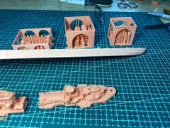 3d Printed 1/700 Prinz Eugen Heavy Cruiser(full Hull/waterline)