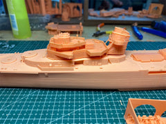 3d Printed Kit 1/350 German Cruiser München(full Hull/waterline)