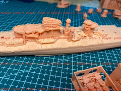 3d Printed 1/700 Komissar Cruiser(full Hull/waterline)