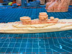 3d Printed 1/700 Soviet Pyotr Velikiy Cruiser(full Hull/waterline)