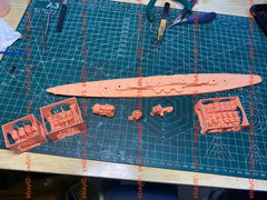 3d Printed 1/700 Alexander Nevsky Cruiser(full Hull/waterline)
