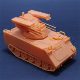 3d 打印 1/72 意大利 SIDAM 防空枪车未上色套件-