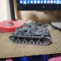 1/72 German Panzerkampfwagen IV Ausf. D Tank Painted Finished Model