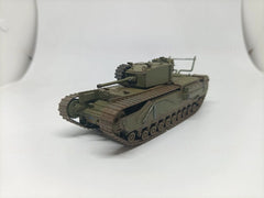 1/72 British Churchill Tank Mark Iii Painted Finished Model