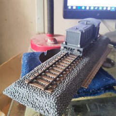 1/72 German Wr360 C12 Diesel Locomotive Painted Finished Model