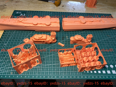 1/350 Uss Austin Class Cruiser(full Hull/waterline)