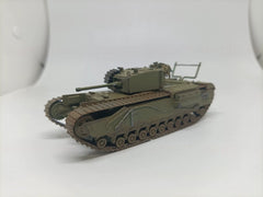 1/72 British Churchill Tank Mark Iii Painted Finished Model