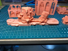 3d Printed Kit 1/350 Ijn Azuma Cruiser(full Hull/waterline)