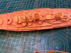 3d Printed Kit 1/700 Uss Constellation Battlecruiser(full Hull/waterline)