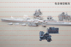 3d Printed 1/700 German Nuremberg Light Cruiser