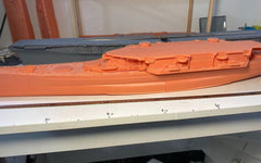 3d Printed Kits 1/700 Uss Louisiana Battleship(full Hull/waterline)