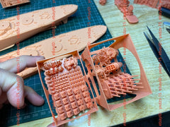 3d Printed Kit 1/700 Uss Maine Acr-1 Battleship(full Hull/waterline)