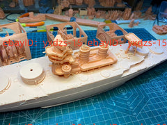 3d Printed 1/350 French Conde Cruiser(waterline/full Hull)