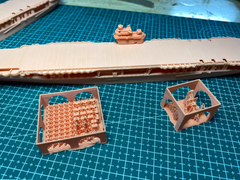 3d Printed 1/700 Uss Ranger (cv-4) Aircraft Carrier(full Hull/waterline)