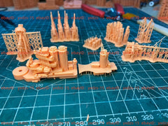 3d Printed 1/700 Courbet Class Battleship Paris(full Hull/waterline)