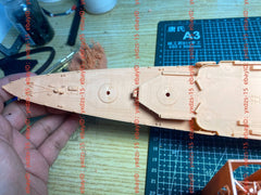 1/200 Uss Gearing Class Destroyer(full Hull/waterline) 3d Printed