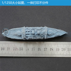 3d Printed Kit 1/1100/1250/2000 Pre-dreadnought Battleship