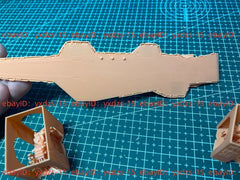 3d Printed 1/2000 Uss Midway Cv-41 Aircraft Carrier(full Hull/waterline)