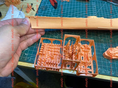 3d Printed 1/700 Germany Grosser Kurfurst Battleship(full Hull/waterline)
