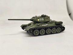 1/72 The No. 215 T-34 Tank Of China Painted Finished Model