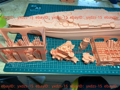 1/350 USS Pennsylvania (BB-38) Destroyer(full Hull/waterline)