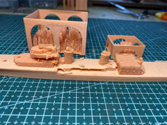 3d Printed 1/700 French Cruiser La Galissonnière(full Hull/waterline)