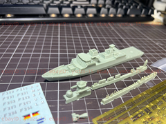 1/700 German Braunschweig-class Corvette Frigate
