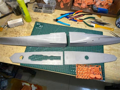 3d Printed Kit 1/350 Ijn Azuma Cruiser(full Hull/waterline)