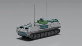 3d Printed 1/72/87 MT-LBu 1V14 Reconnaissance Vehicle Unpainted Kit