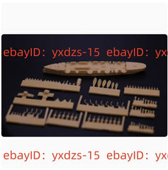 3d Printed Kit 1/700 Soviet Armored Cruiser Qiyuda(waterline)