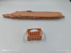 1/700 Hms Furious Aircraft Carrier(full Hull/waterline)