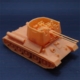 3d Printed 1/72 Type 63 Self-Propelled Anti-Aircraft Gun Unpainted Kit