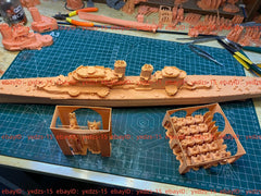 3d Printed 1/350 Jinan Coastal Cruiser, China(full Hull/waterline)