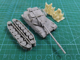 3d Printed 1/35/72 Italian F-series "Proserpina" C45T Main Battle Tank Kit