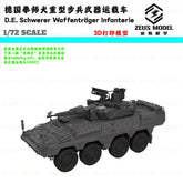 3d Printed Kit 1/72/87/144 German Boxer Armored Vehicle, Heavy Weapon Carrier