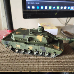 1/72 German Panther Kf51-u Unmanned Turret Tank Painted Finished Model