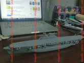 3d Printed 1/700 Italy Rm Aquila Aircraft Carrier(full Hull/waterline)
