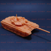 3d Printed 1/72/144 Soviet T - 72B Main Battle Tank (1989 ) Unpainted Kit