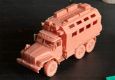 3d Printed 1/72 Ural Multifunctional Command Vehicle Unpainted Kit