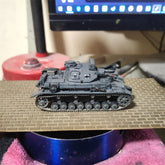 1/72 German Panzerkampfwagen IV Ausf. D Tank Painted Finished Model