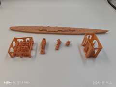 1/700 Petropavlovsk Cruiser(full Hull/waterline)