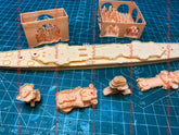 3d Printed 1/700 Mainz Light Cruiser(full Hull/waterline)
