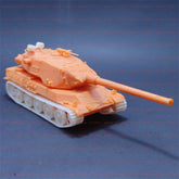 3d Printed 1/72/144 French AMX M4 (1954) 130mm Tank Unpainted Kit