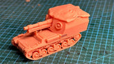 3d Printed 1/72 WWII Lorraine Self-Propelled Howitzer Unpainted Kit