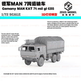3d Printed Kit 1/72 German Man Kat 7-ton Truck