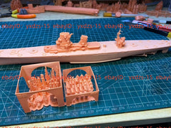 3d Printed 1/700 IJN Cruiser Azuma(full Hull/waterline)