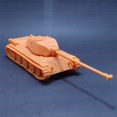 3d Printed 1/72/144 France Fcm 50t Heavy Tank Unpainted Kit