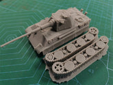 3d Printed 1/72 German Panther II Medium Tank Kit