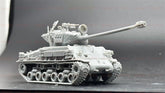 3d Printed 1/72 Sherman M-50/m-51 Super Sherman Tank Unpainted Kit