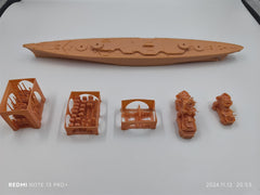 1/700 Pomerania Battleship(full Hull/waterline)